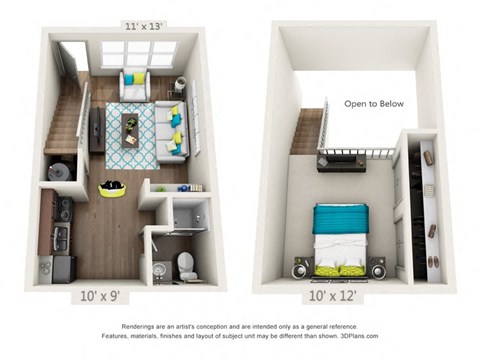 A1P - Dogwood I Previously Reno -1 bedroom 1 bathroom Loft  at Lofts of Wilmington Apartments, Wilmington